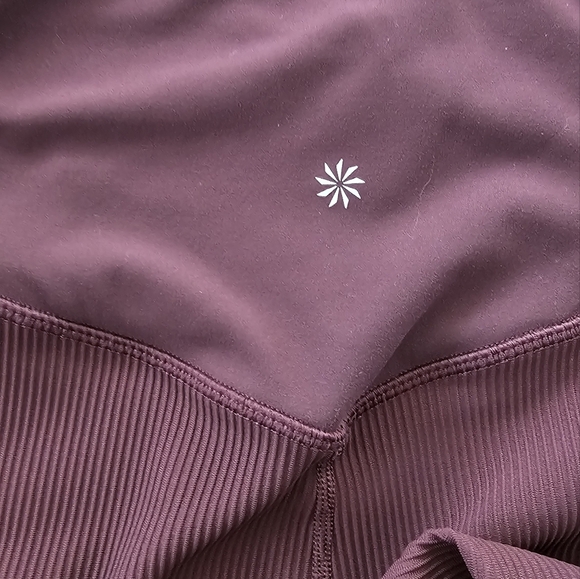 Rib Athleta Elation Crossover rib 7/8 tight legging - Picture 7 of 8